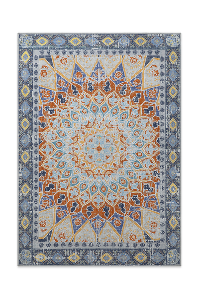 Tapis coloré à motif persan